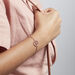 Bracelet Argent Rose Urcisse Oxydes De Zirconium - Bracelets Arbre de vie Femme | Histoire d’Or