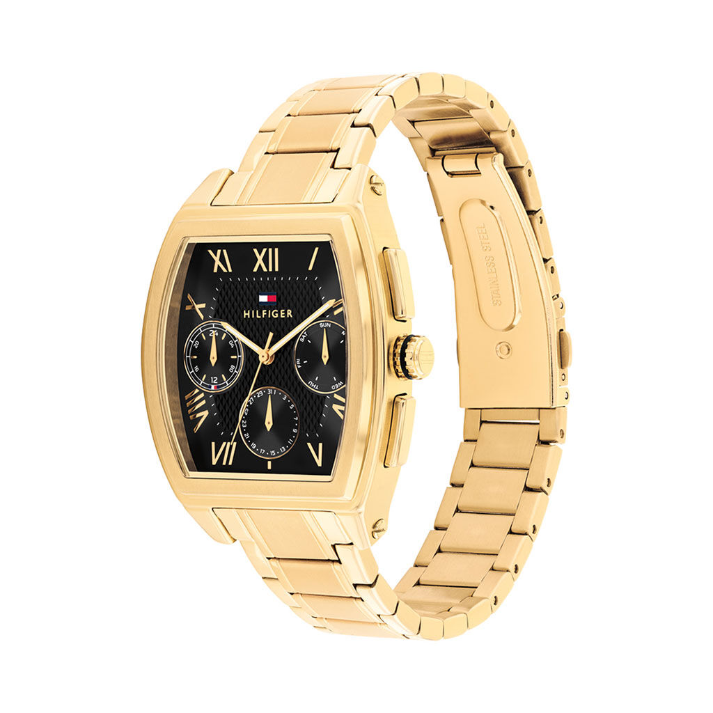 Montre Tommy Hilfiger Th-Oxford Noir - F&ecirc;te des p&egrave;res Homme | Histoire d&rsquo;Or
