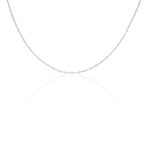 Collier Delia Argent Blanc - Colliers fantaisie Femme | Histoire d’Or
