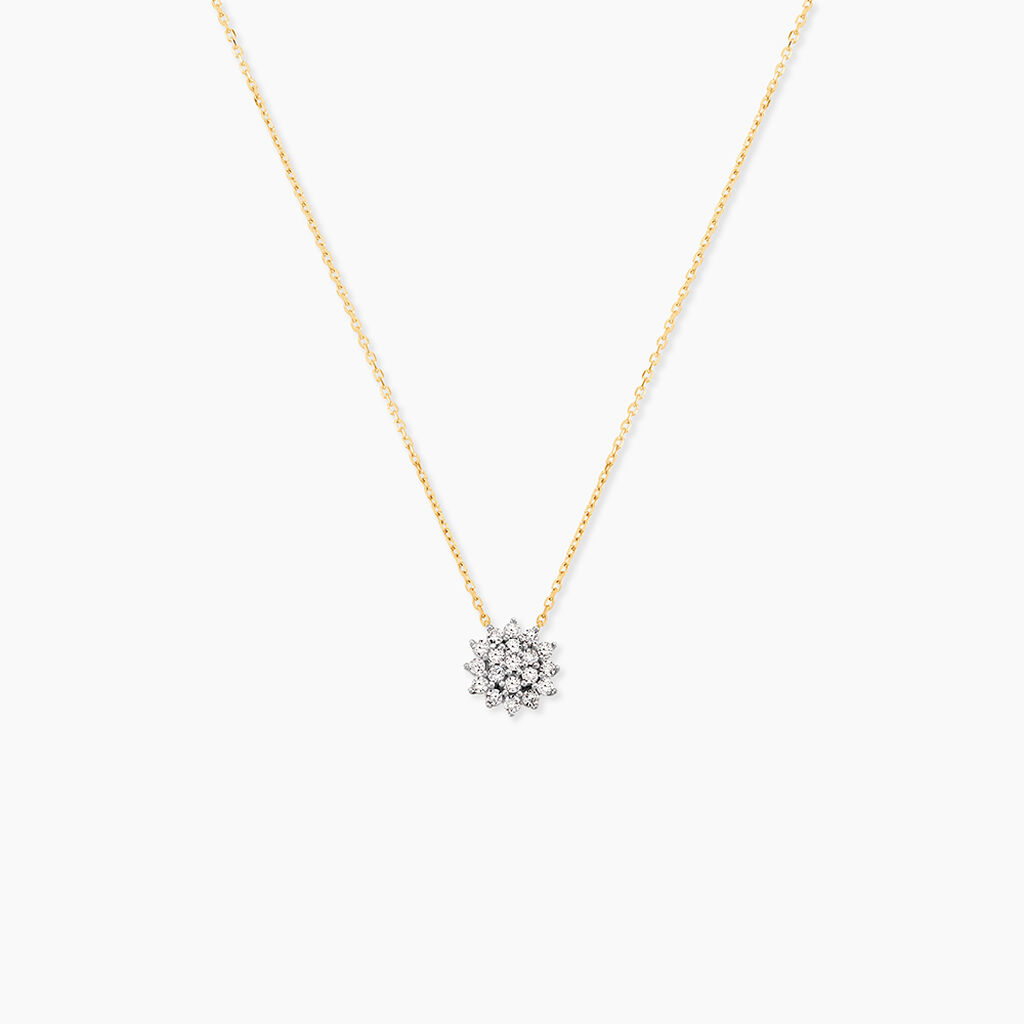 Collier Caliopee Or Jaune Diamant - Colliers Femme | Histoire d&rsquo;Or