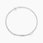 Bracelet Giulette Argent Blanc Oxyde De Zirconium - Bracelets Femme | Histoire d&rsquo;Or