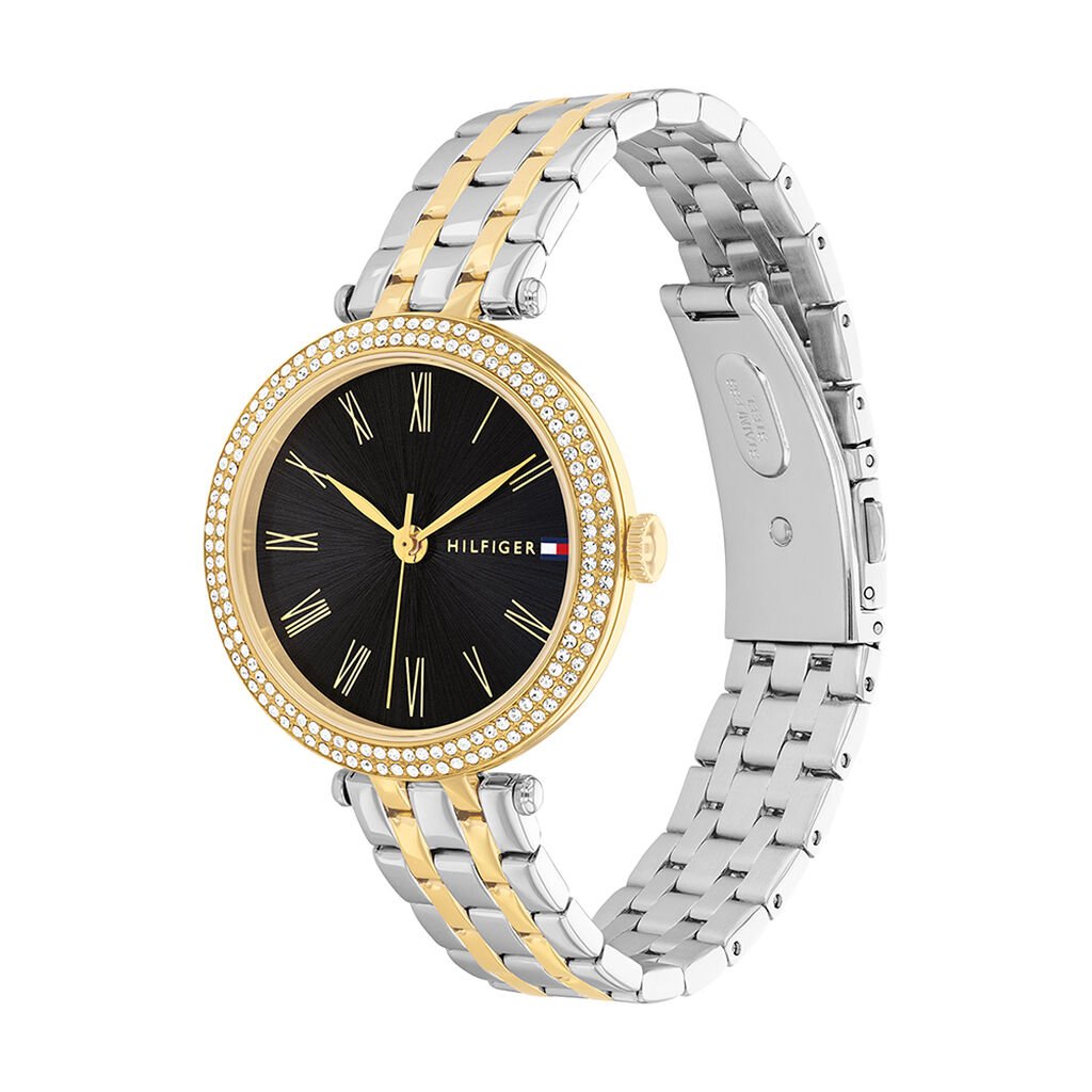 Montre Tommy Hilfiger Natalie Noir - Montres Femme | Histoire d&rsquo;Or