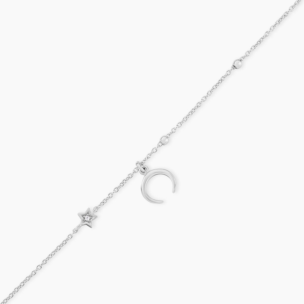 Bracelet Serenella Argent Blanc Oxyde De Zirconium - Bracelets Femme | Histoire d&rsquo;Or