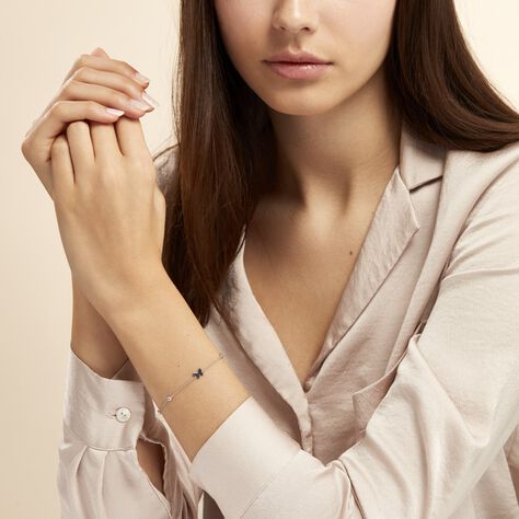Bracelet Rana Argent Blanc Oxyde De Zirconium - Bracelets Femme | Histoire d’Or