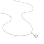 Collier Amantine Argent Blanc Oxyde De Zirconium - Colliers fantaisie Femme | Histoire d&rsquo;Or