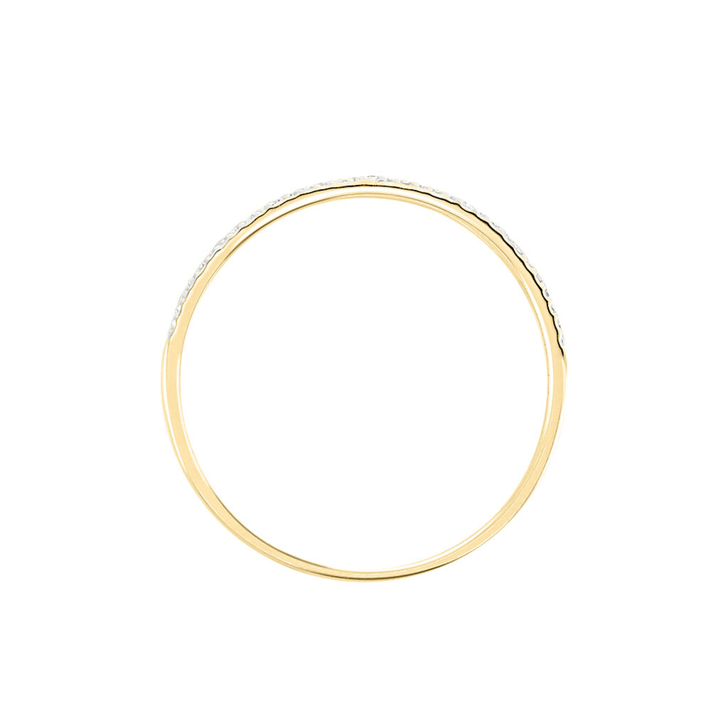 Bague Olena Or Jaune Diamant - Bagues avec pierre Femme | Histoire d’Or