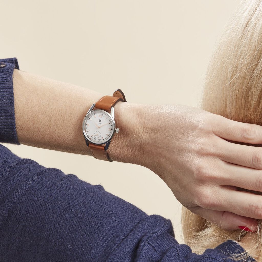 Montre Lip Himalaya Cœur Battant Argenté - Montres Femme | Histoire d’Or