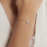 Bracelet Philine Argent Blanc Oxyde De Zirconium - Bracelets Femme | Histoire d&rsquo;Or