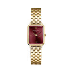 Montre Rosefield Octagon Xs Bordeaux - Montres Femme | Histoire d&rsquo;Or