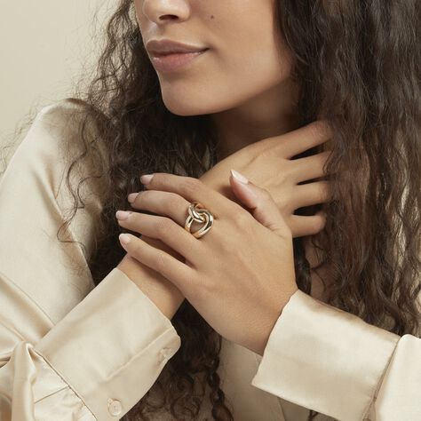 Bague Plaqué Or Jaune Chaili - Bagues Femme | Histoire d’Or
