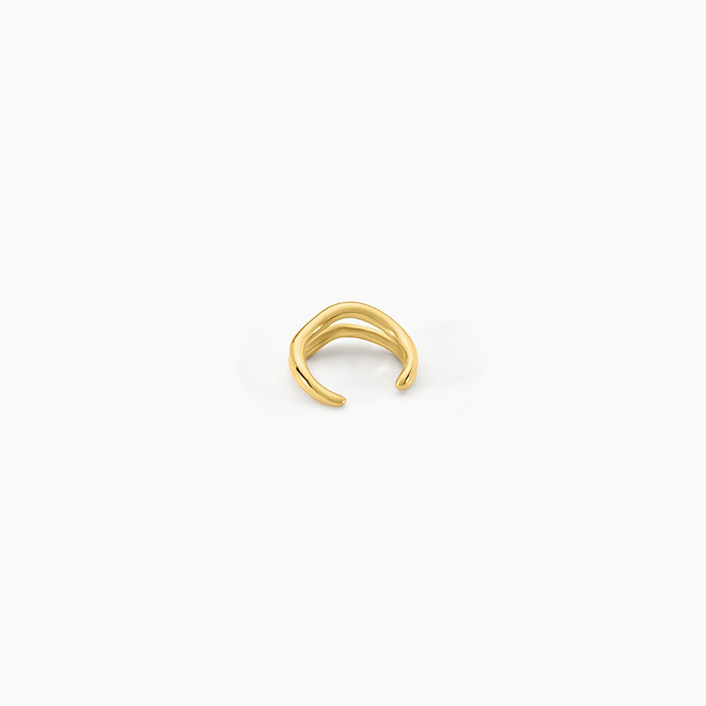 Bague D'oreille Unitaire Lauri Acier Doré - Boucles d'oreilles fantaisie Femme | Histoire d’Or