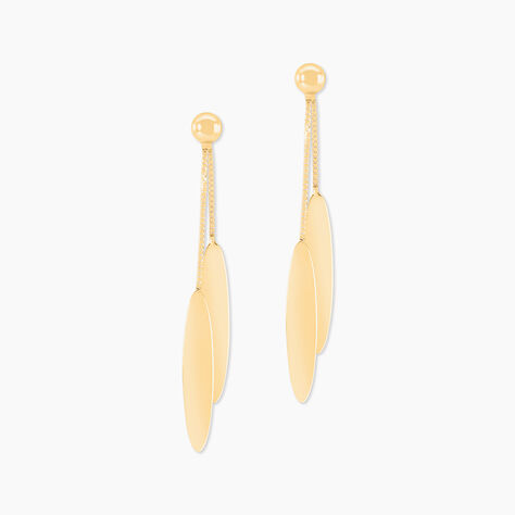 Boucles D'oreilles Pendantes Leeann Or Jaune - Boucles d'oreilles pendantes Femme | Histoire d’Or
