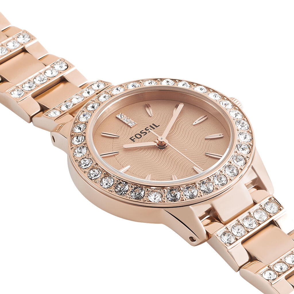 HOT Maty Montre Fossil Rose Femme Montre Fossil Or Rose