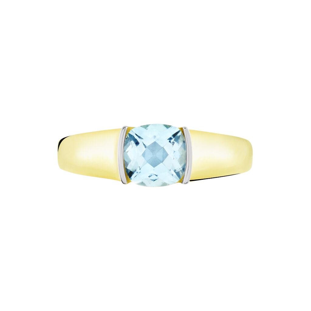 Bague Or Jaune Crarus Topaze - Bagues solitaires Femme | Histoire d’Or