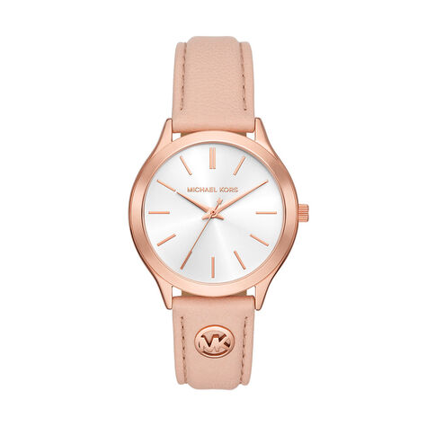 Montre Michael Kors Slim Runway Blanc - Montres Femme | Histoire d’Or