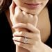 Bague Annoncia Or Blanc Diamant - Bagues avec pierre Femme | Histoire d’Or