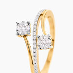 Bague Shakuntala Or Jaune Diamant - Bagues avec pierre Femme | Histoire d&rsquo;Or