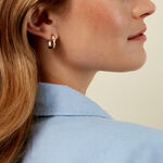 Cr&eacute;oles Or&eacute;e Plaque Or Jaune - Boucles d'oreilles cr&eacute;oles Femme | Histoire d&rsquo;Or