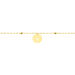 Bracelet Cobeia Croix Maille Forçat Or Jaune - Bracelets Femme | Histoire d’Or