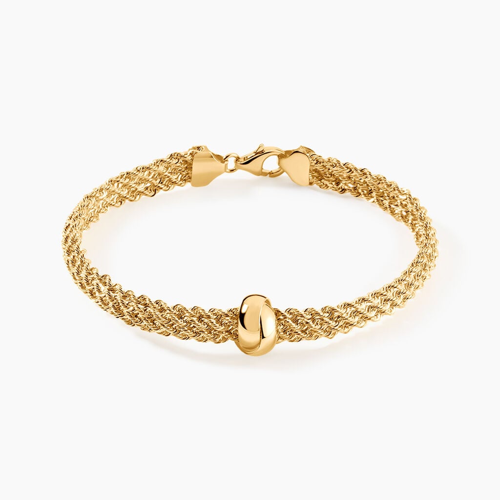 Bracelet Cordelia Or Jaune - Bijoux sans pierre Femme | Histoire d&rsquo;Or