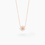Collier Gladysse Or Rose Oxyde De Zirconium - Colliers Femme | Histoire d&rsquo;Or