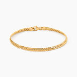 Bracelet Izel Maille Anglaise Or Jaune - Bracelets cha&icirc;ne Femme | Histoire d&rsquo;Or