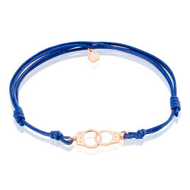 Bracelet Kim Argent Rose - Bracelets cordon Femme | Histoire d’Or