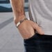 Bracelet Ludo Acier Blanc - Bracelets Homme | Histoire d’Or