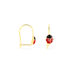 Boucles D'oreilles Pendantes Helidie Coccinelle Or Jaune - Boucles d'oreilles pendantes Enfant | Histoire d’Or