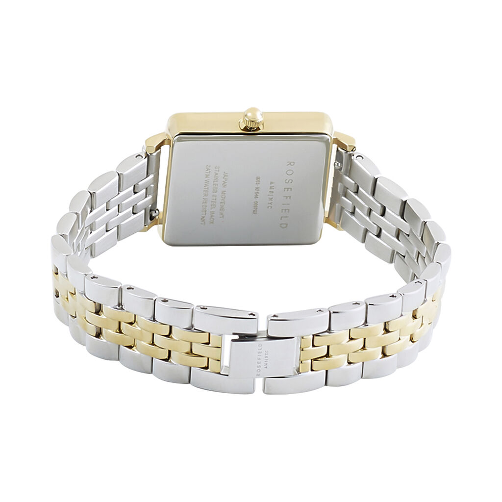Montre Rosefield The Boxy Blanc - Id&eacute;es cadeaux Femme | Histoire d&rsquo;Or