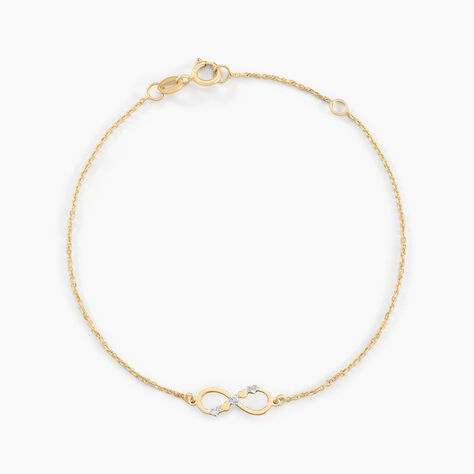 Bracelet Thyra Or Jaune - Bracelets Coeur Femme | Histoire d’Or