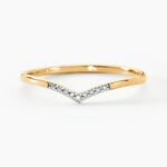 Bague Or Jaune Kaitlynn Diamant - Bagues solitaires Femme | Histoire d&rsquo;Or