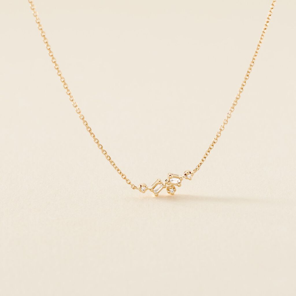 Collier Joy Or Jaune Diamant - Colliers Femme | Histoire d&rsquo;Or
