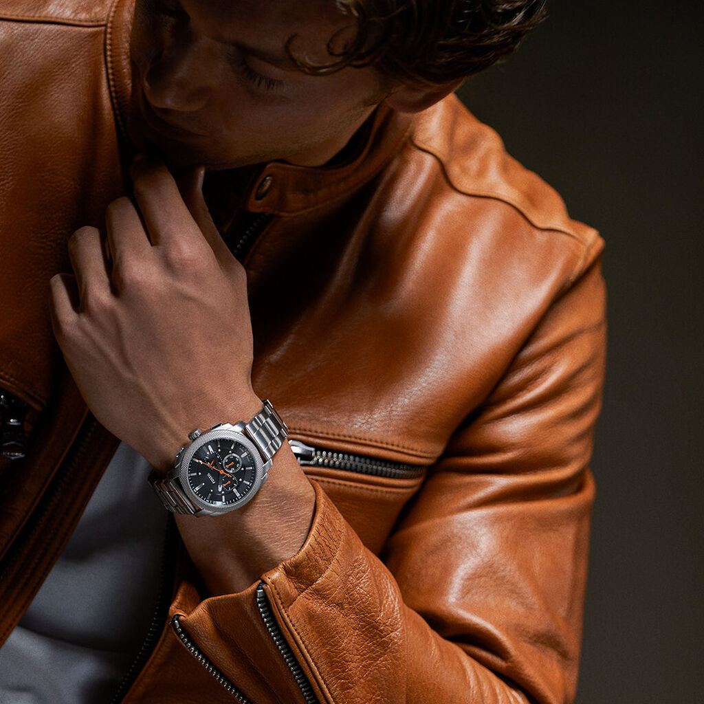 Montre Fossil Machine Noir - Montres Homme | Histoire d’Or
