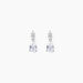 Boucles D'oreilles Pendantes Marie-helena Argent  Oxyde De Zirconium - Boucles d'oreilles fantaisie Femme | Histoire d’Or