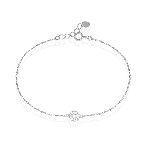 Bracelet Auxana Argent Blanc Oxyde De Zirconium - Bracelets Femme | Histoire d’Or