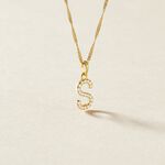 Pendentif Klementine Or Jaune Oxyde De Zirconium - Pendentifs Famille | Histoire d&rsquo;Or