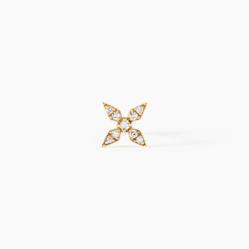 Piercing Pyry Or Jaune Diamant - Bijoux Femme | Histoire d’Or
