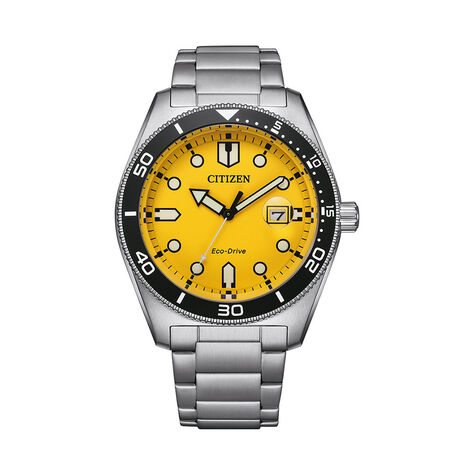 Montre Citizen Sunset Jaune - Montres Homme | Histoire d’Or