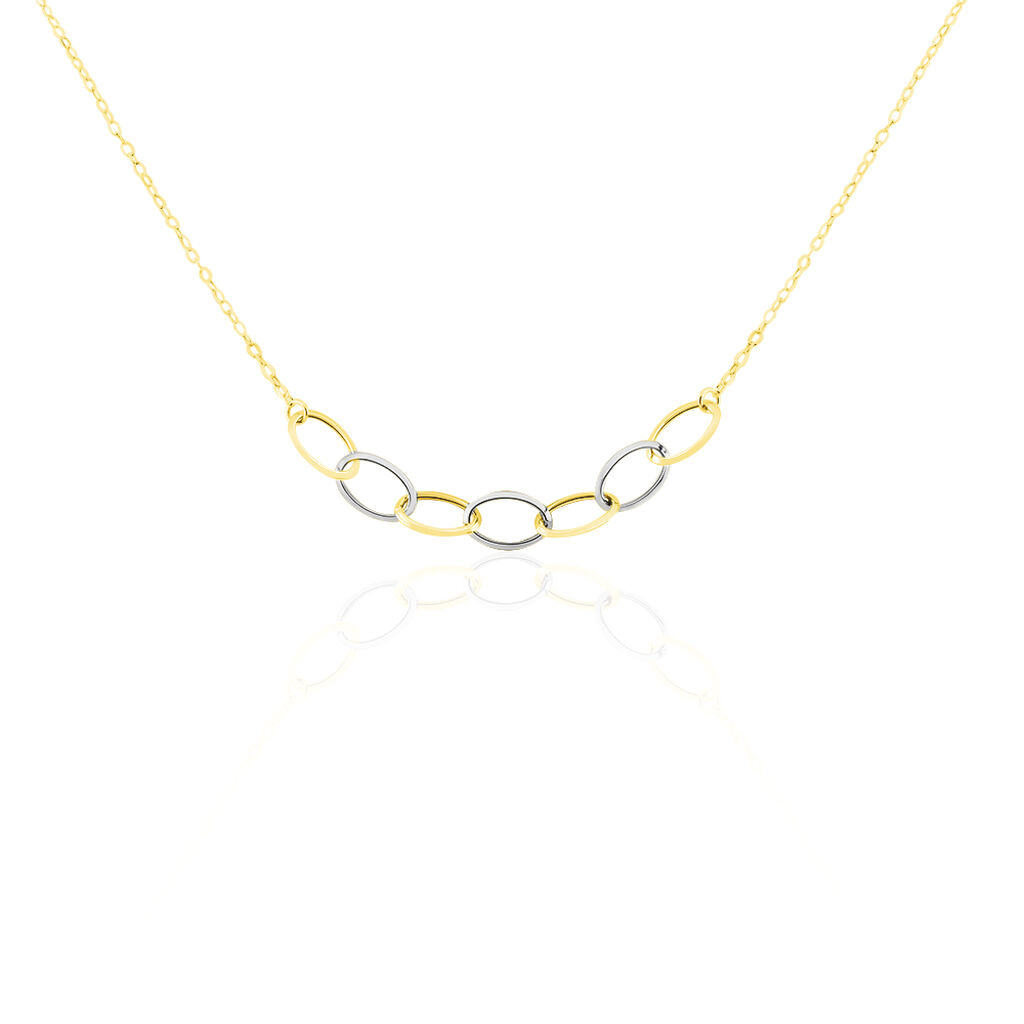 Collier Lucette Or Bicolore - Colliers Femme | Histoire d’Or
