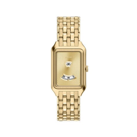 Montre Fossil Raquel Jumping Hour Dor&eacute; - Montres Femme | Histoire d&rsquo;Or