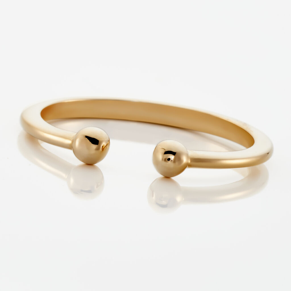 Bague Plaqu&eacute; Or Jaune Zaelie - Bagues fantaisie Femme | Histoire d&rsquo;Or