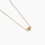 Collier Harmonie Plaque Or Jaune Oxyde De Zirconium - Colliers fantaisie Femme | Histoire d&rsquo;Or