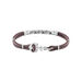 Bracelet Acier Analya Cordon - Bijoux Ancre Homme | Histoire d’Or