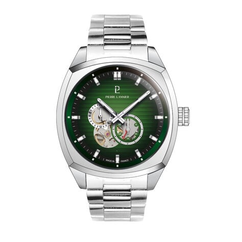 Montre Pierre Lannier Arcadius Vert - Montres Homme | Histoire d&rsquo;Or