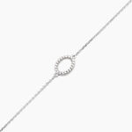 Bracelet Linnea Argent Blanc Oxyde De Zirconium - Bracelets Femme | Histoire d&rsquo;Or