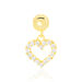 Charms Lhea Or Jaune Oxyde De Zirconium - Pendentifs Coeur Femme | Histoire d’Or