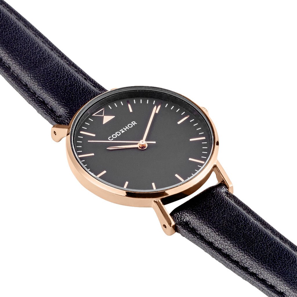 Montre Codhor Cindy Noir - Montres Femme | Histoire d’Or