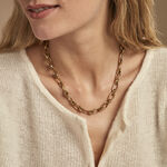 Collier Maille Perry Acier Dor&eacute; - Chaines Femme | Histoire d&rsquo;Or