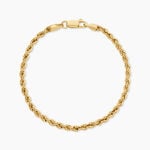 Bracelet Cordelia Argent Dor&eacute; A L'Or 750/1000 - Bijoux sans pierre Femme | Histoire d&rsquo;Or